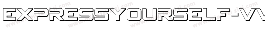 ExpressYourself-vVx7字体转换