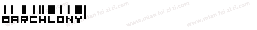 barchlony字体转换