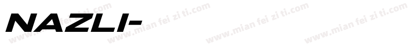 nazli字体转换