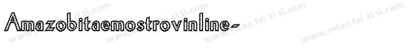 Amazobitaemostrovinline字体转换