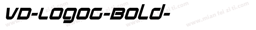 VD-LogoG-Bold字体转换