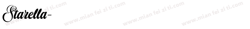 Starella字体转换