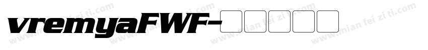vremyaFWF字体转换