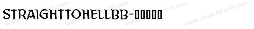 StraightToHellBB字体转换
