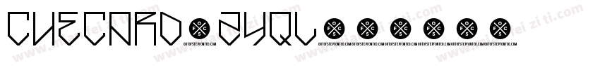 Cuecard-24ql字体转换