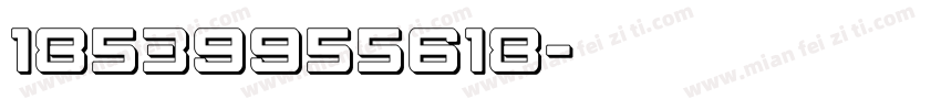 18539955618字体转换