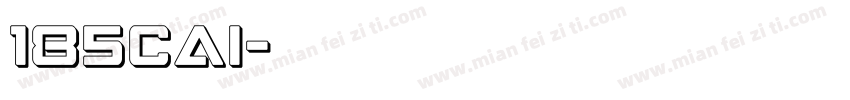 185cai字体转换