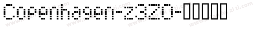 Copenhagen-z3Z0字体转换