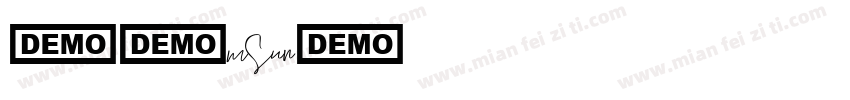 49mSun字体转换