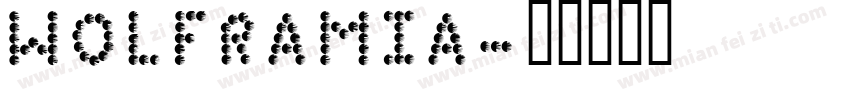 WOLFRAMIA字体转换
