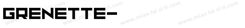 grenette字体转换