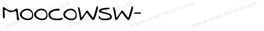 MOOCOWSW字体转换