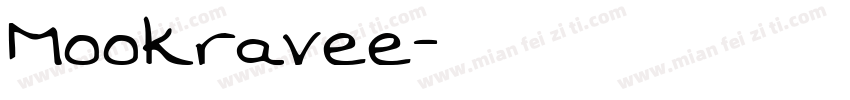 Mookravee字体转换