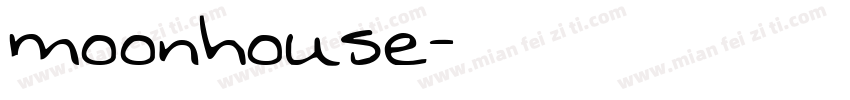 moonhouse字体转换