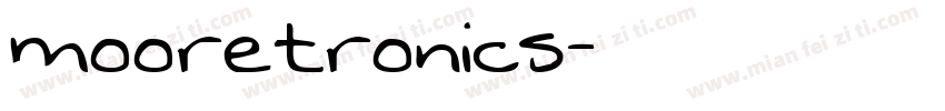 mooretronics字体转换