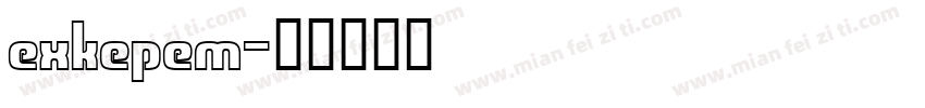 exkepem字体转换