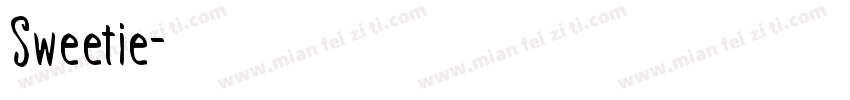 Sweetie字体转换