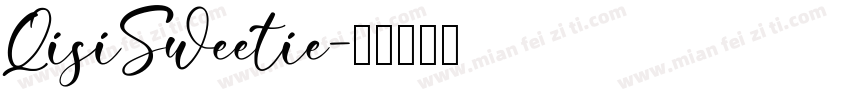 QisiSweetie字体转换