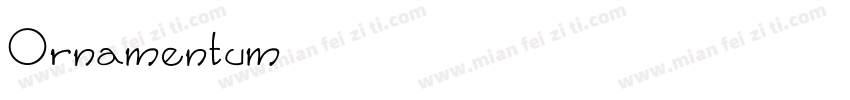 Ornamentum字体转换