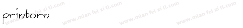 printorn字体转换