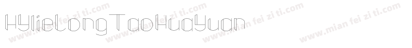 HYlieLongTaoHuaYuan字体转换