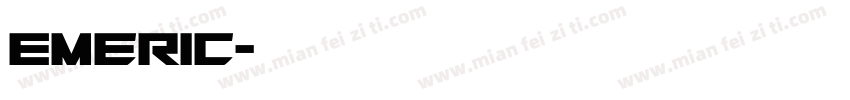 Emeric字体转换