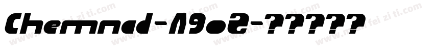 Chemnad-A9o2字体转换