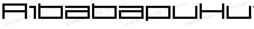 AibabapuHuiTiL字体转换