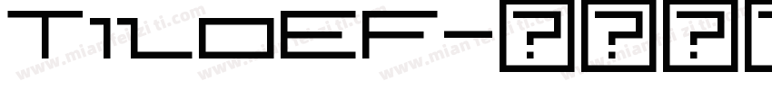 TiloEF字体转换
