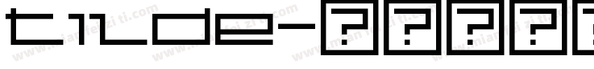 tilde字体转换