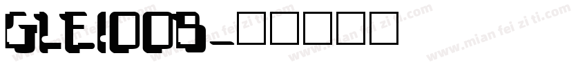 GLEIOOB字体转换