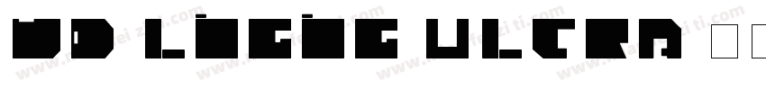 VD-LogoG-Ultra字体转换