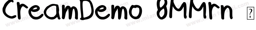 CreamDemo-8MMrn字体转换