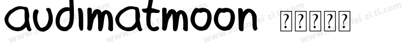 audimatmoon字体转换