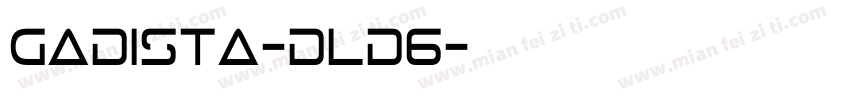 Gadista-dLd6字体转换