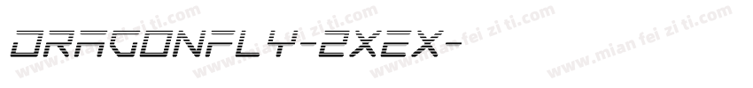 DragonFly-2XeX字体转换