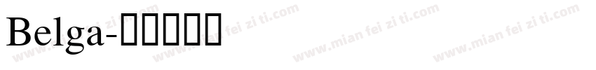 Belga字体转换