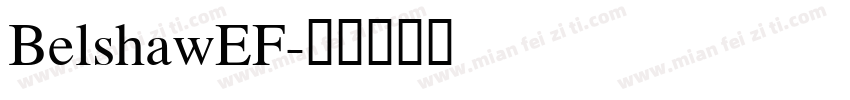 BelshawEF字体转换