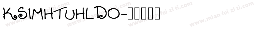 KSIMHTUHLD0字体转换
