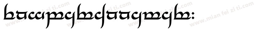 TengwarAnnatar字体转换