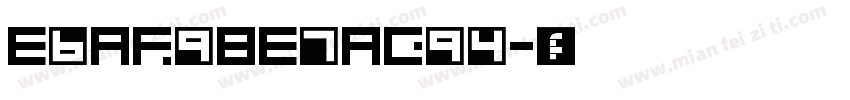 E6AF9BE7AC94字体转换