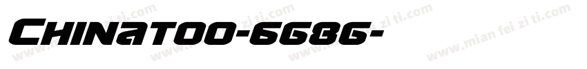 Chinatoo-6g8g字体转换