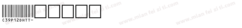 C39P12DhTt字体转换