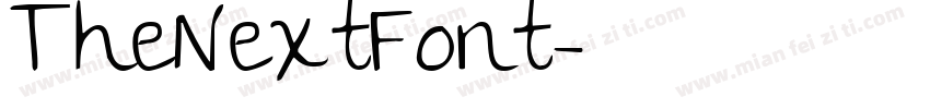 TheNextFont字体转换