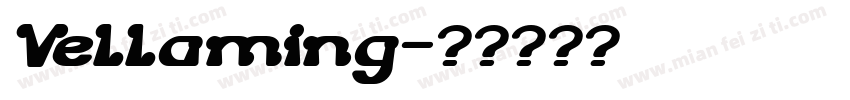 Vellaming字体转换
