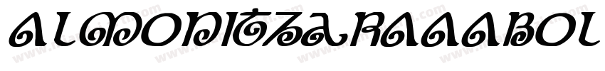 AlmoniTzarAAABold-Bo字体转换