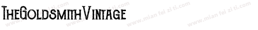 TheGoldsmithVintage字体转换