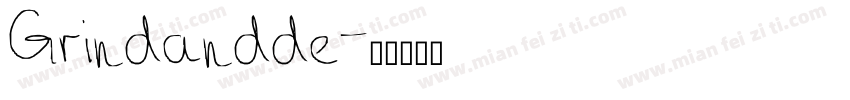 Grindandde字体转换