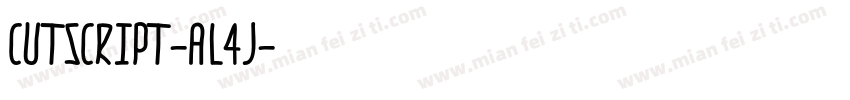 Cutscript-aL4J字体转换