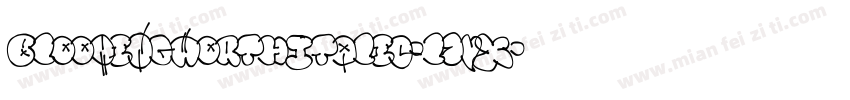 BloomingworthItalic-l7vX字体转换